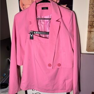 Apt. 9 Women's Vibrant Pink Blazer